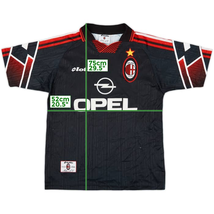1997-98 AC Milan Third Shirt - 5/10 - (M)