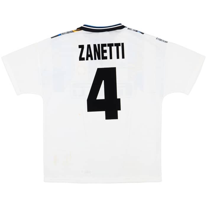 1995-96 Inter Milan Third Shirt Zanetti #4 - 8/10 - (L)