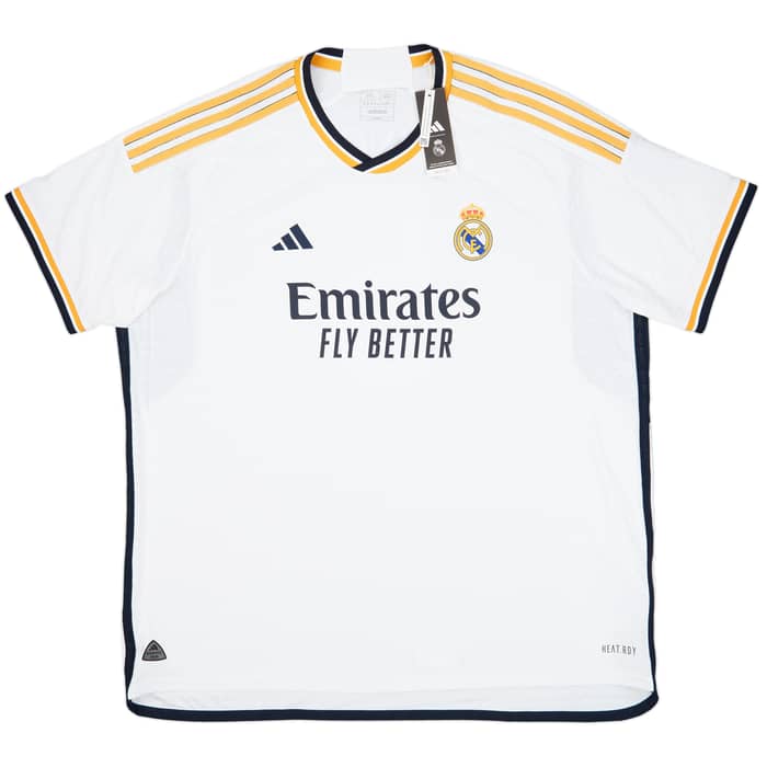 2023-24 Real Madrid Authentic Home Shirt Bellingham #5 (3XL)