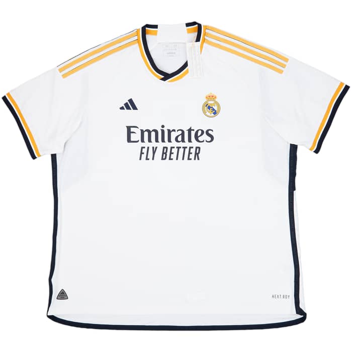 2023-24 Real Madrid Authentic Home Shirt Bellingham #5 (3XL)