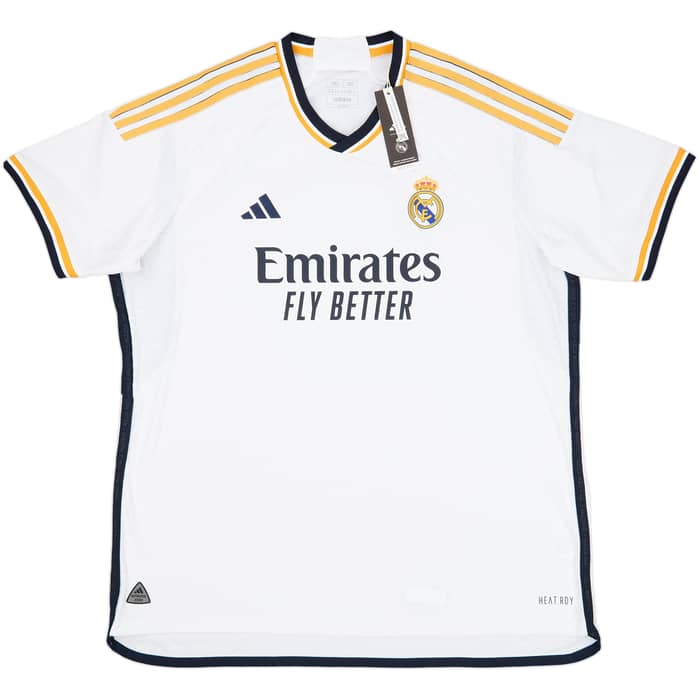 2023-24 Real Madrid Authentic Home Shirt Bellingham #5 (XXL)