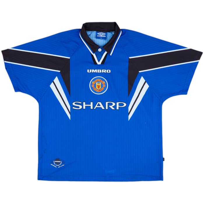 1996-98 Manchester United Third Shirt Keane #16 - 8/10 - (XXL)