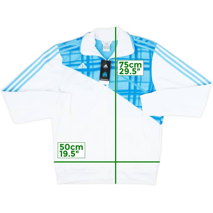 2010-11 Olympique Marseille adidas Track Jacket (M)