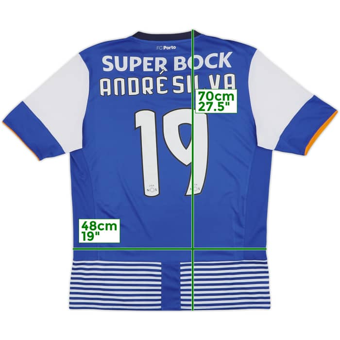 2015-16 Porto Home Shirt Andre Silva #19 - 8/10 - (M)