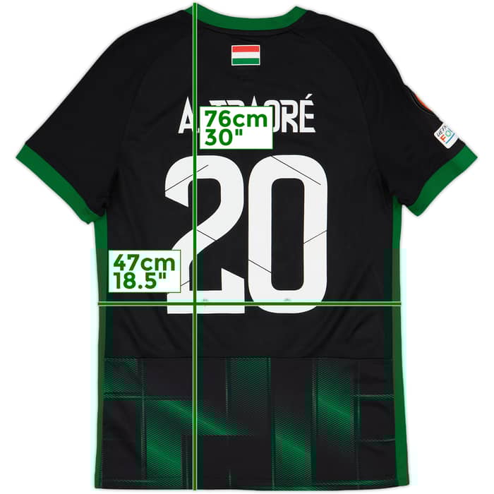 2022-23 Ferencvaros Away Shirt Traore #20 - 9/10 - (M)