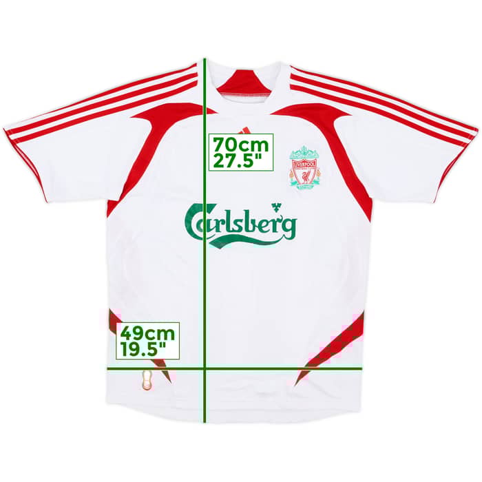2007-08 Liverpool Away Shirt - 6/10 - (L.Boys)