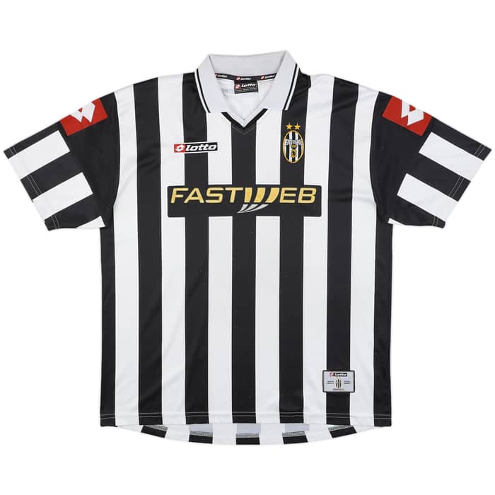 2001-02 Juventus Home Shirt Trezeguet #17 - 6/10 - (L)