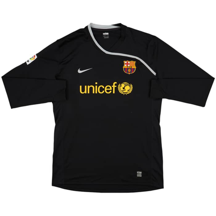 2008-09 Barcelona GK Shirt V.Valdes #1 - 4/10 - (XXL)