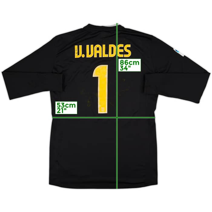 2008-09 Barcelona GK Shirt V.Valdes #1 - 4/10 - (XXL)