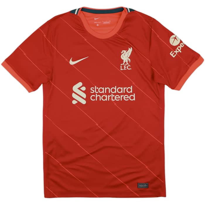 2021-22 Liverpool Home Shirt Firmino #9 - 10/10 - (S)
