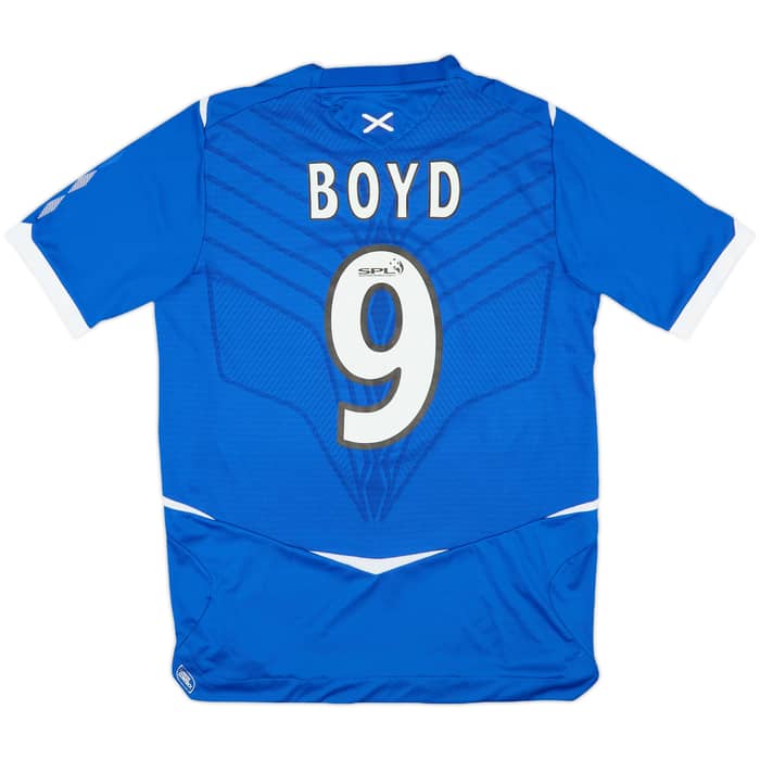 2008-09 Rangers Home Shirt Boyd #9 - 8/10 - (S)
