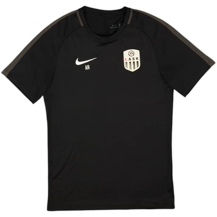 2018-19 LASK Nike Staff Issue Training Shirt 'AH' - 9/10 - (S)