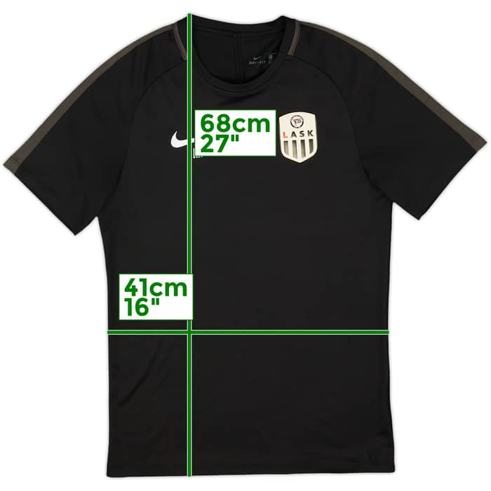 2018-19 LASK Nike Staff Issue Training Shirt 'AH' - 9/10 - (S)