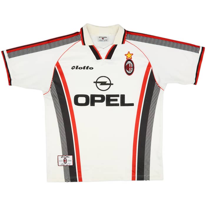 1997-98 AC Milan Away Shirt Baggio #18 - 7/10 - (L)