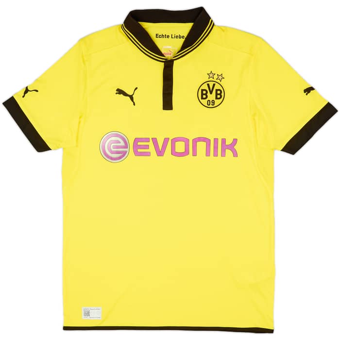 2012-13 Borussia Dortmund Home Shirt Lewandowski #9 - 9/10 - (L)