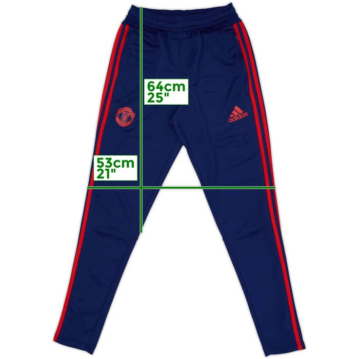 2015-16 Manchester United adidas Track Pants/Bottoms - 9/10 - (XS)