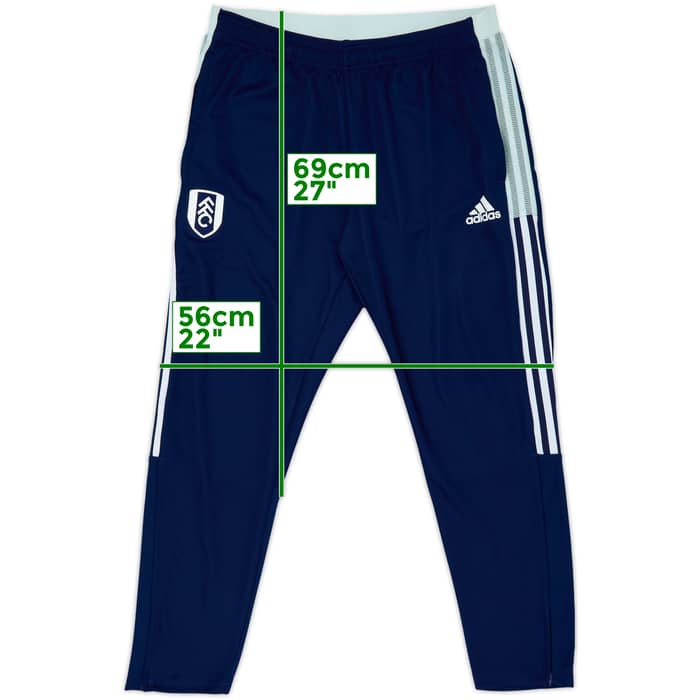 2021-22 Fulham adidas Track Pants/Bottoms - 8/10 - (XL)