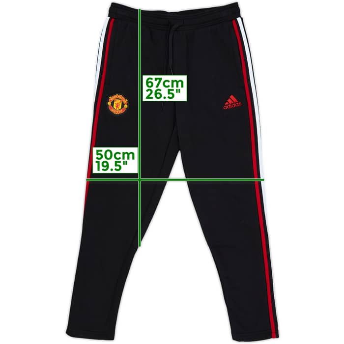 2022-23 Manchester United adidas Track Pants/Bottoms - 9/10 - (M)