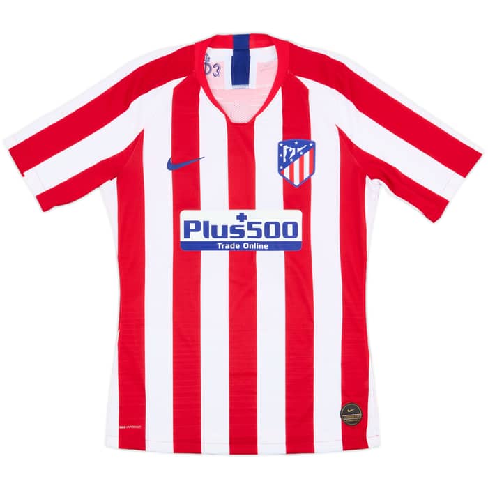 2019-20 Atletico Madrid Authentic Home Shirt M.Llorente #14 - 8/10 - (M)