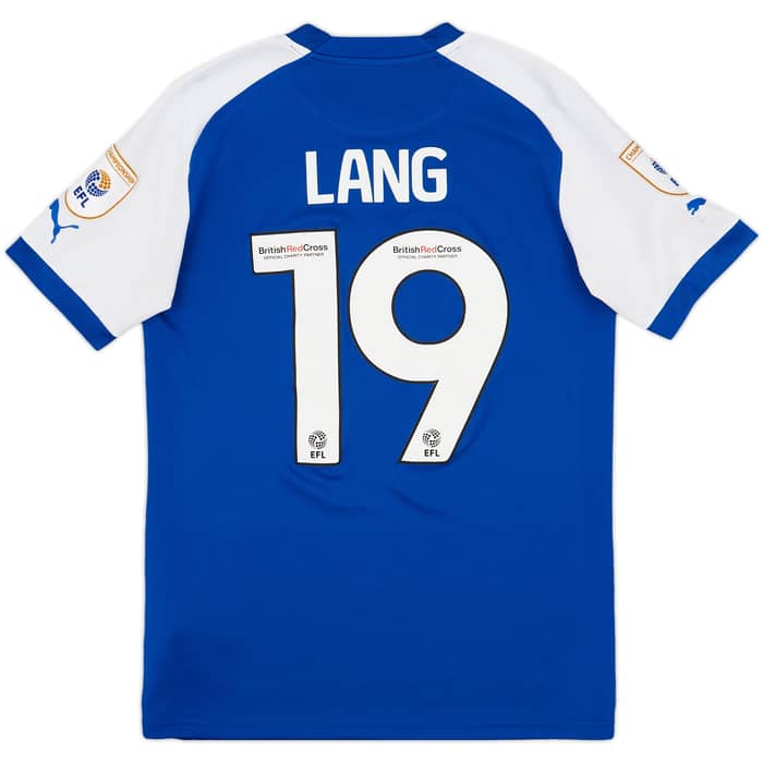 2022-23 Wigan Home Shirt Lang #19 - 7/10 - (S)