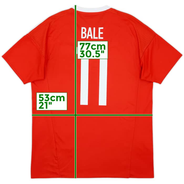 2016-17 Wales Home Shirt Bale #11 - 9/10 - (L)