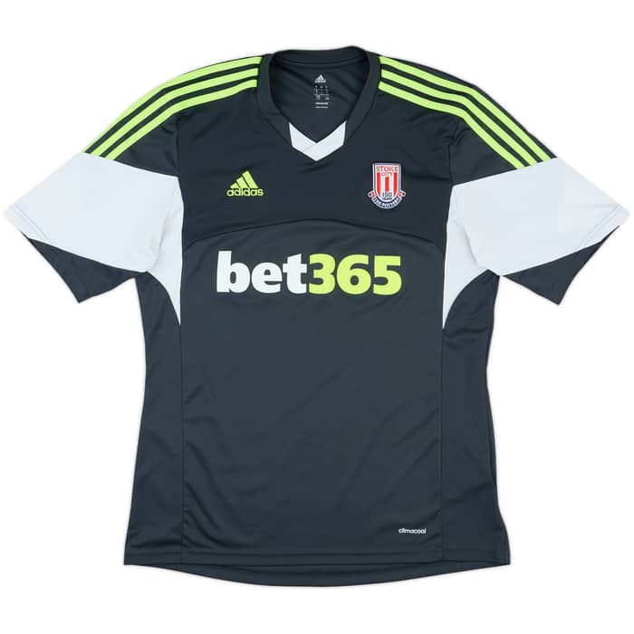 2013-14 Stoke City '150 Years' Away Shirt Crouch #25 - 9/10 - (L)