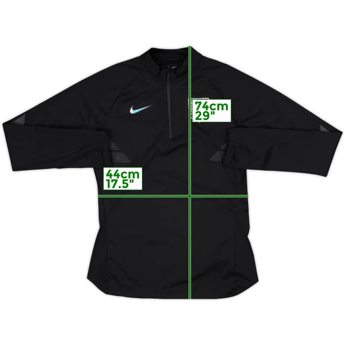 2022-23 England Nike 1/4 Zip Drill Top - 10/10 - (S)