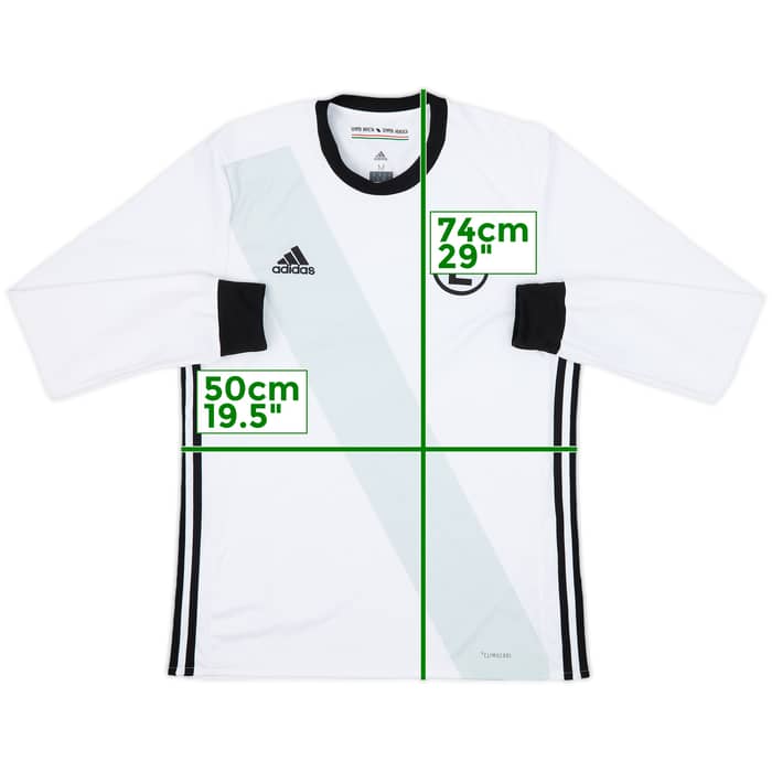 2017-18 Legia Warsaw Home L/S Shirt - 5/10 - (M)