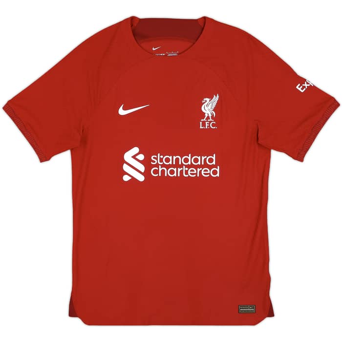 2022-23 Liverpool Authentic Home Shirt Firmino #9 - 9/10 - (M)