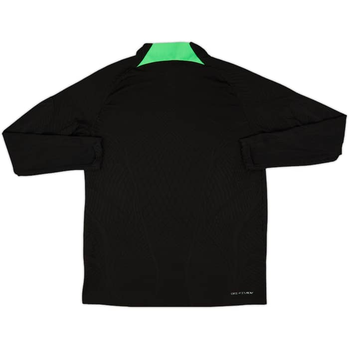2023-24 Liverpool Staff Issue Nike Vaporknit 1/4 Zip Training Top YA - 8/10 - (L)