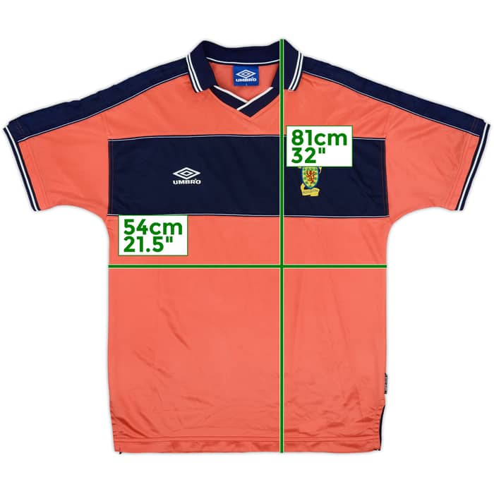 1999-00 Scotland Away Shirt - 9/10 - (L)