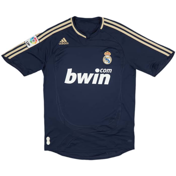 2007-08 Real Madrid Away Shirt v. Nistelrooy #17 - 7/10 - (M)