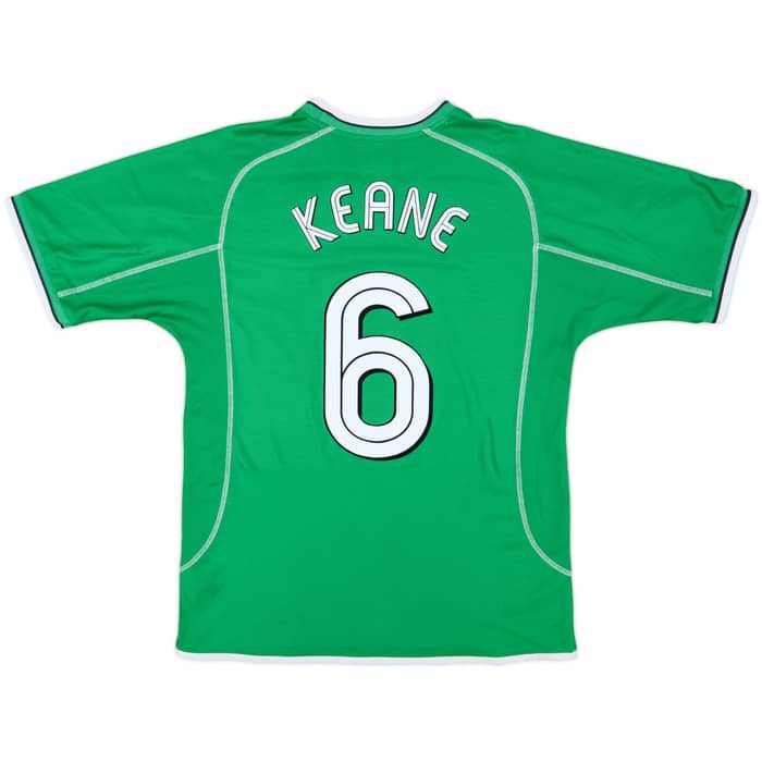 2002-03 Ireland Home Shirt Keane #6 - 9/10 - (M)