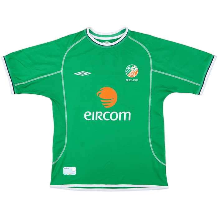 2002-03 Ireland Home Shirt Keane #6 - 9/10 - (M)
