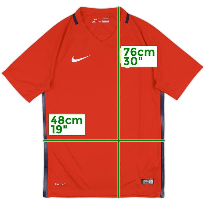 2016-18 Norway Home Shirt - 7/10 - (S)