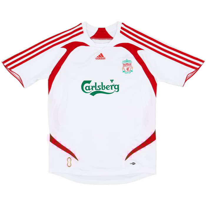 2007-08 Liverpool Away Shirt - 9/10 - (Women's S)