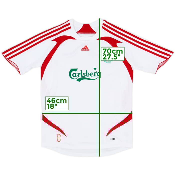 2007-08 Liverpool Away Shirt - 9/10 - (Women's S)