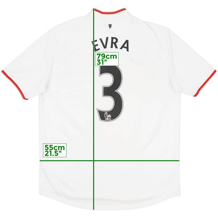2012-14 Manchester United Away Shirt Evra #3 - 7/10 - (L)