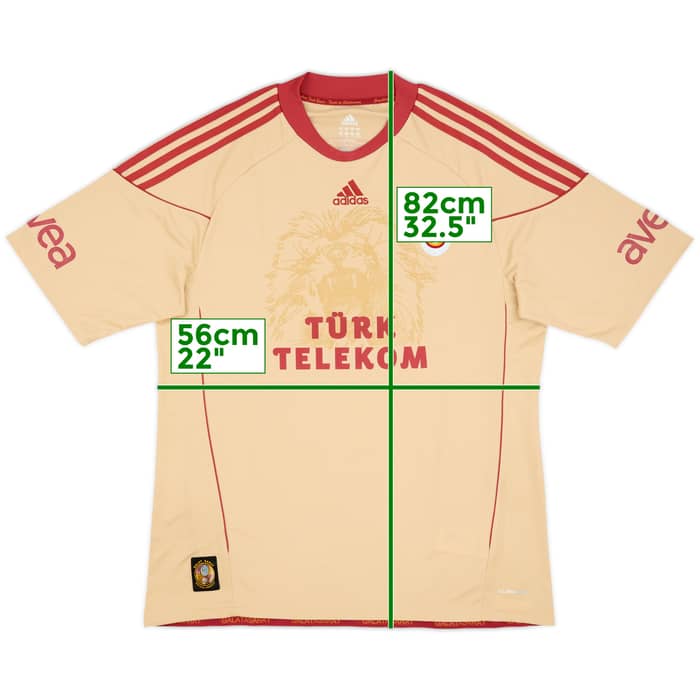 2010-11 Galatasaray Away Shirt - 8/10 - (XL)