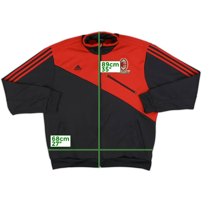 2010-11 AC Milan adidas Track Jacket - 10/10 - (XL)