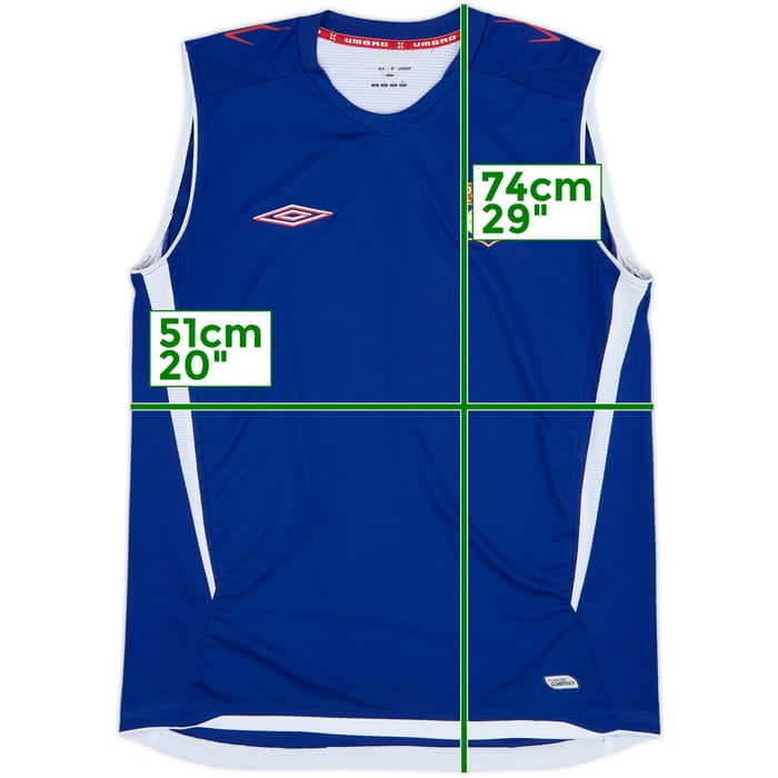2006-07 Lyon Umbro Training Vest - 6/10 - (L)