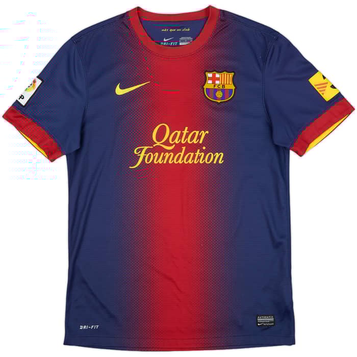 2012-13 Barcelona Home Shirt Messi #10 - 6/10 - (S)