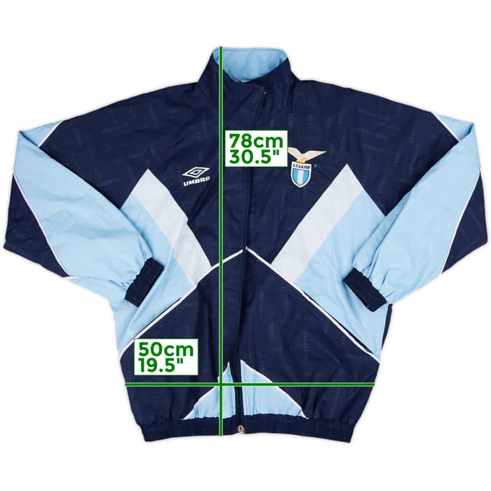 1996-97 Lazio Umbro Track Jacket - 4/10 - (L)