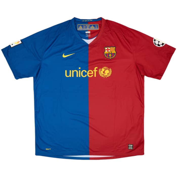 2008-09 Barcelona UCL Limited Edition Home Shirt № 1742 (XXL)