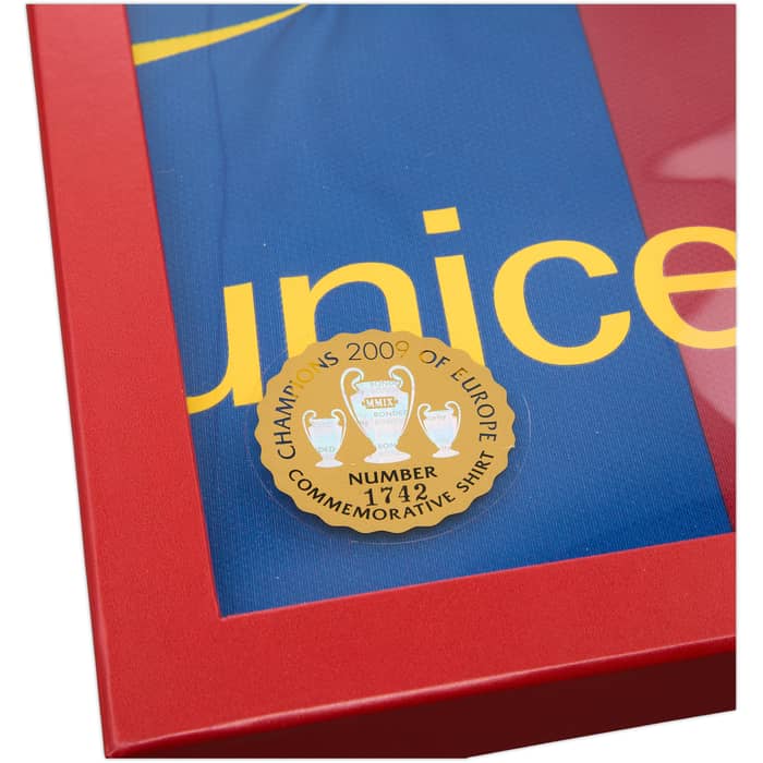 2008-09 Barcelona UCL Limited Edition Home Shirt № 1742 (XXL)