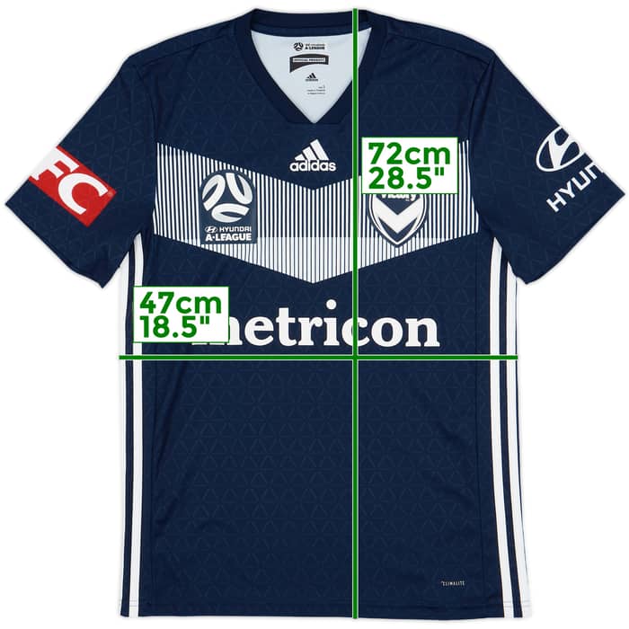 2019-20 Melbourne Victory Home Shirt - 10/10 - (S)