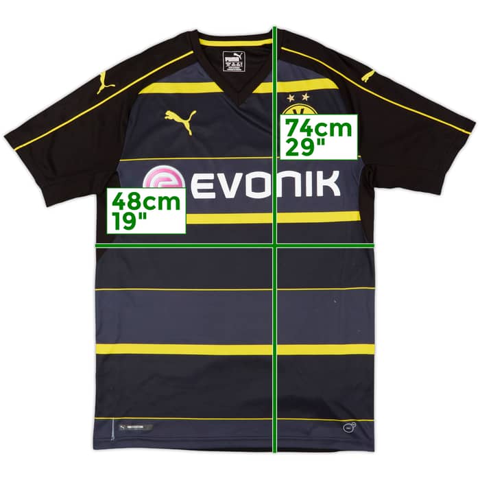 2016-17 Borussia Dortmund Away Shirt - 7/10 - (M)