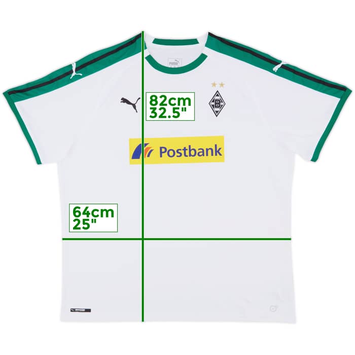 2018-19 Borussia Monchengladbach Home Shirt - 9/10 - (3XL)