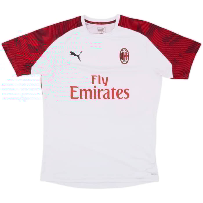 2018-19 AC Milan Puma Training Shirt - 7/10 - (L)