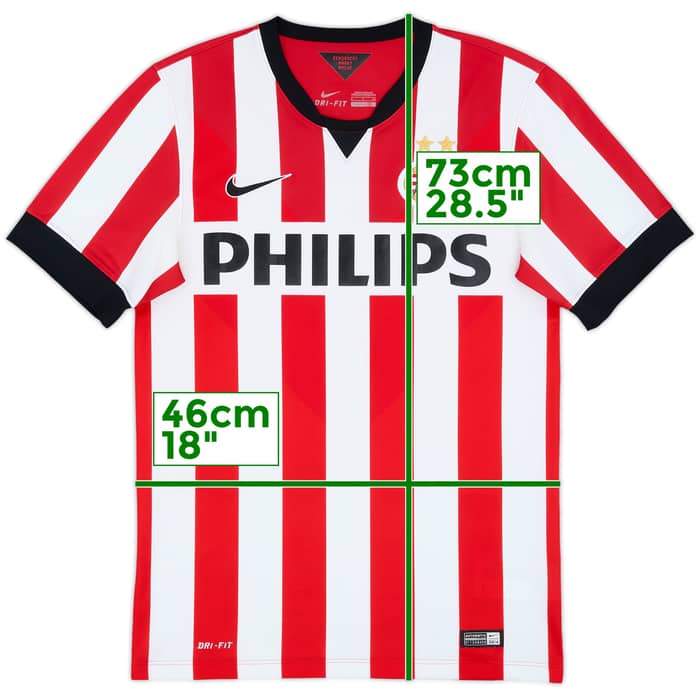 2014-15 PSV Home Shirt - 7/10 - (S)